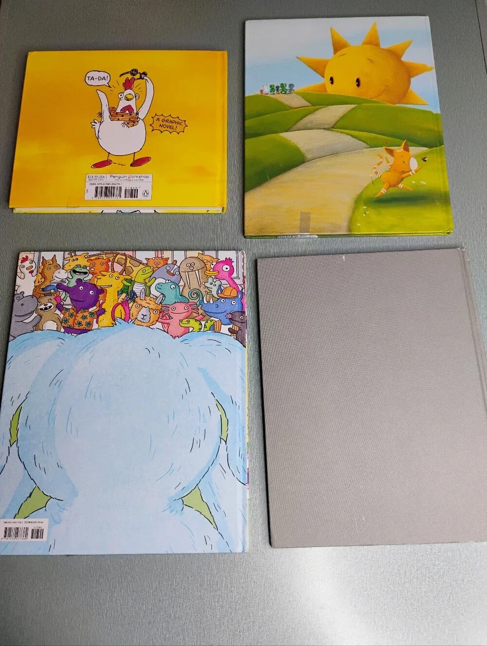 4 Hardcovered Children's Books